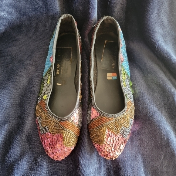 Beaded balet flats - Picture 2 of 10